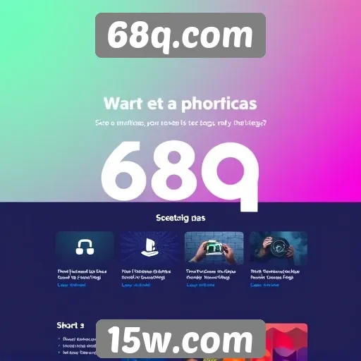 Impacto do design na navegação do 68q.com